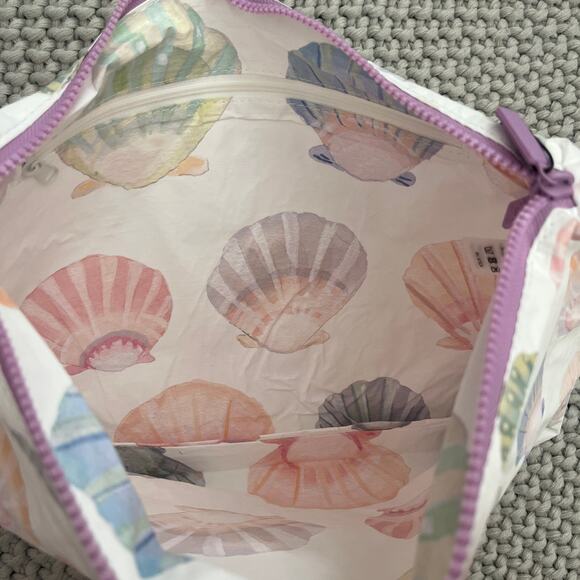 Aloha Collection• LUCKY 11 SPECIAL EDITION  OCEAN PAPER SHELLS Max Pouch - Picture 4 of 10
